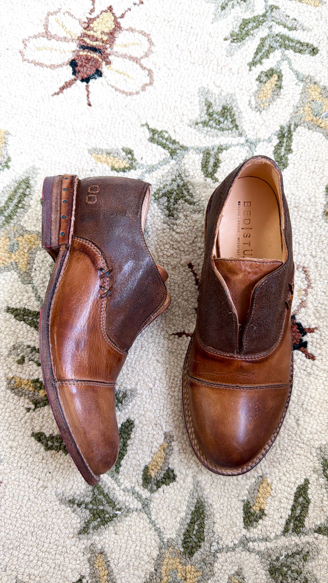 Bed Stu Two Tone Distressed Leather Oxford Shoes Size 11 Made Mexico Amazon.com | Bed:Stu Lita Women main image 2