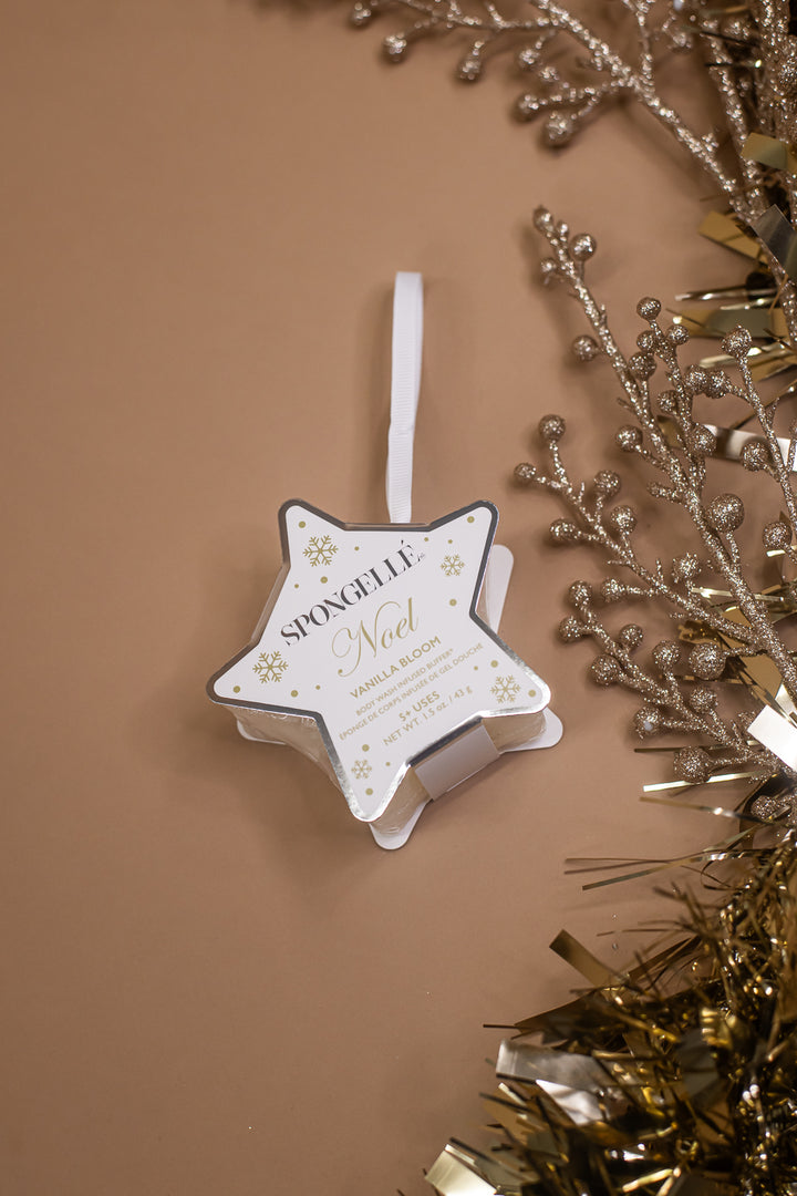 Spongelle Holiday Star Noel- Vanilla Bloom
