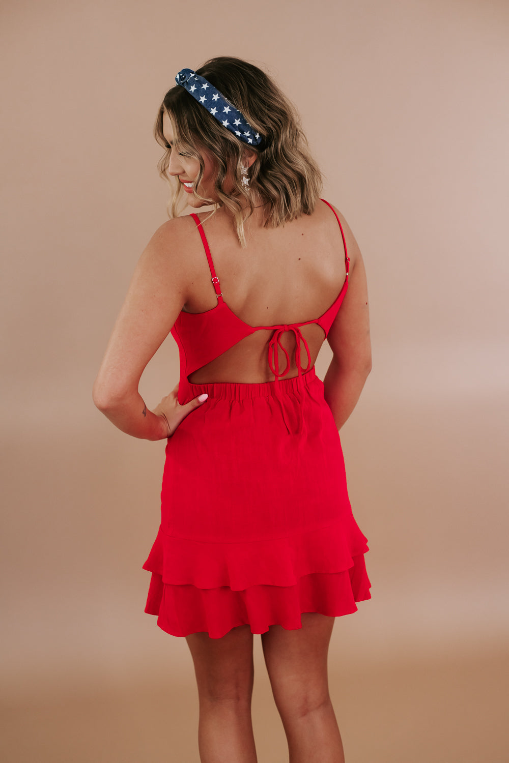 Little Red Cutout Dress