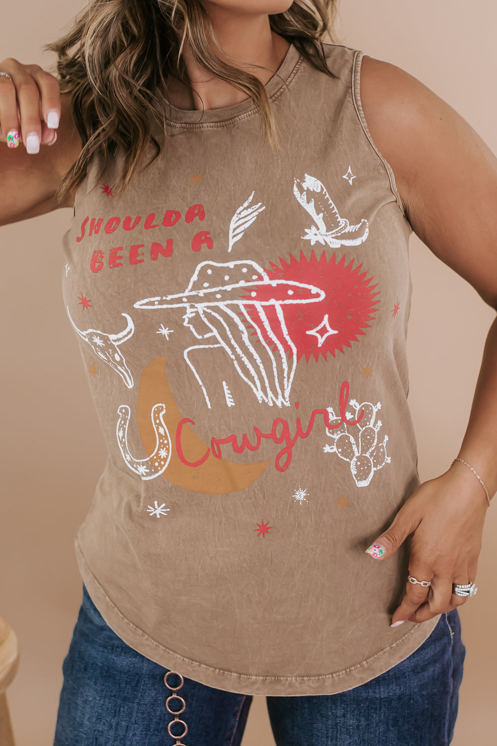 Cowgirl Graphic Tank