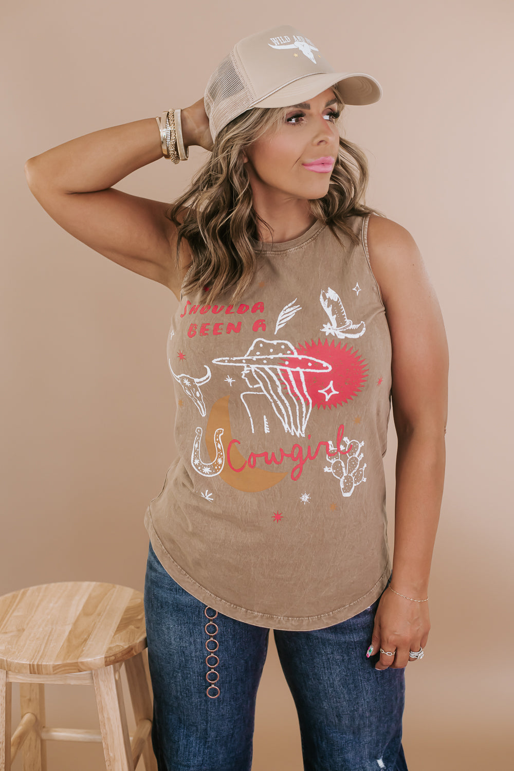 Cowgirl Graphic Tank