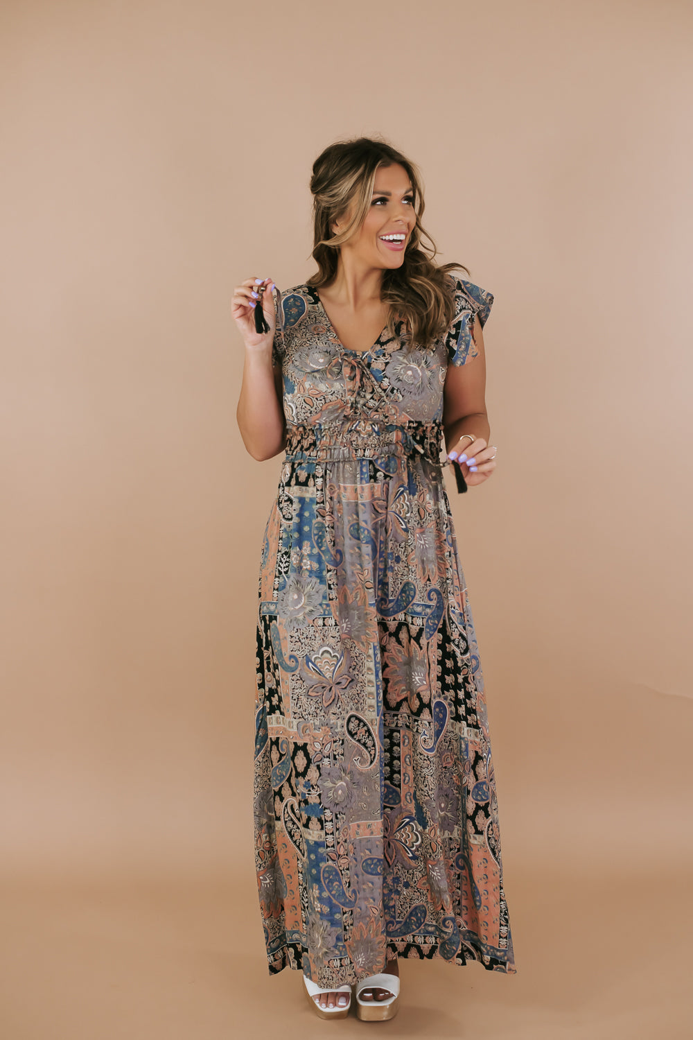 knee length dresses for ladies Golden Hour Boho Maxi, Multi Everyday Chic Boutique knee length dresses for ladies Golden Hour Boho Maxi, Multi Everyday Chic Boutique
