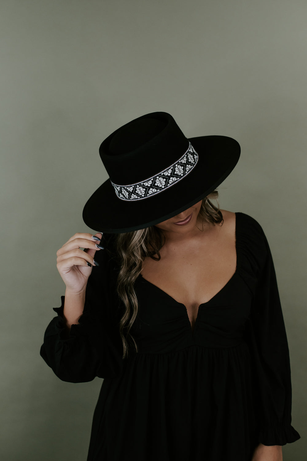 Western Way Gambler Hat, Black Everyday Chic Boutique Western Way Gambler Hat, Black Everyday Chic Boutique