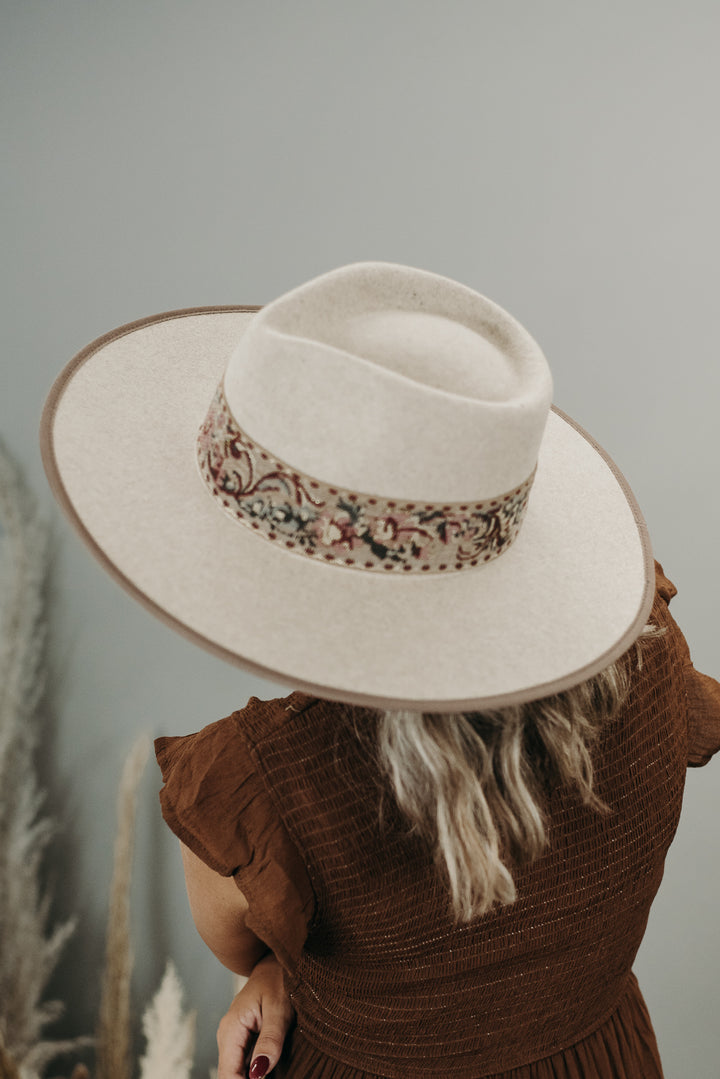 Wilder Wool Rancher Hat, Oatmeal