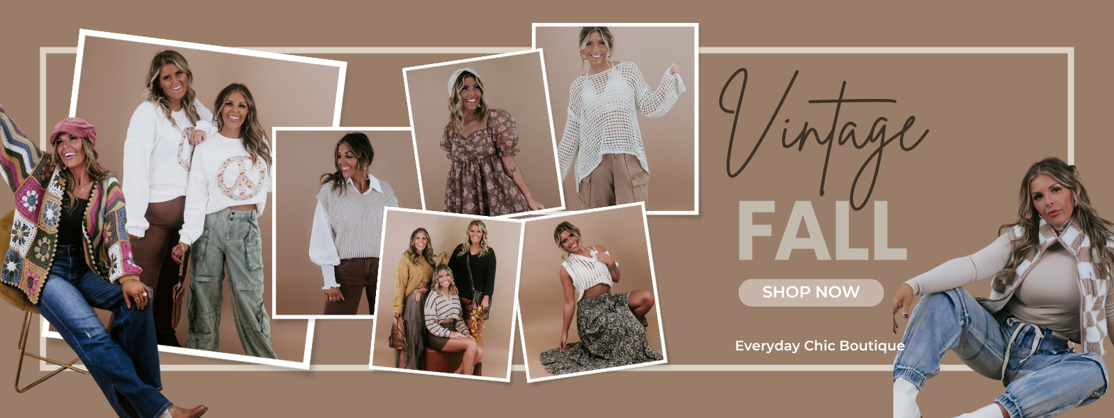 Vintage Fall Vibes: Elevate Your Boho Chic Autumn Style with Everyday Chic Boutique