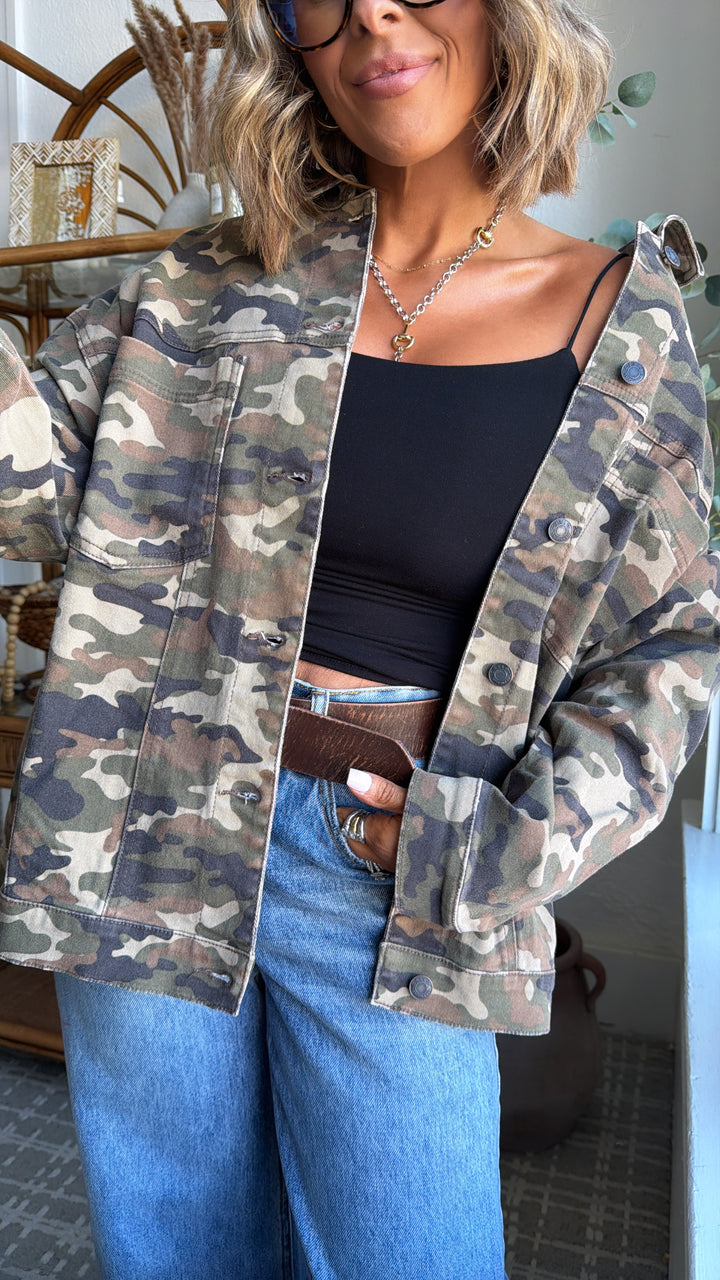 Camo Drifter Jacket, Camo