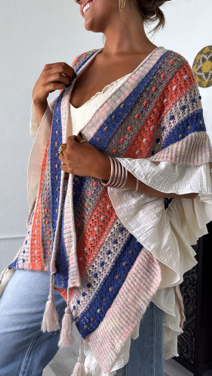 Wild Heart Cardigan, Natural Multi