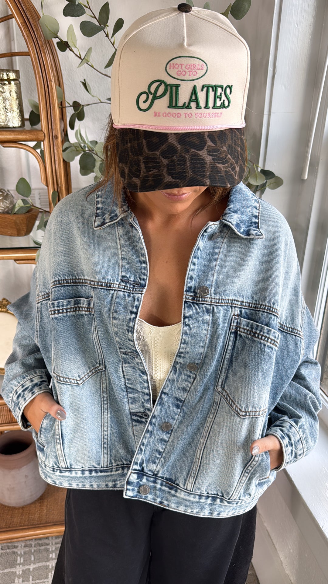 Lapis Bay Denim Jacket, Washed Denim