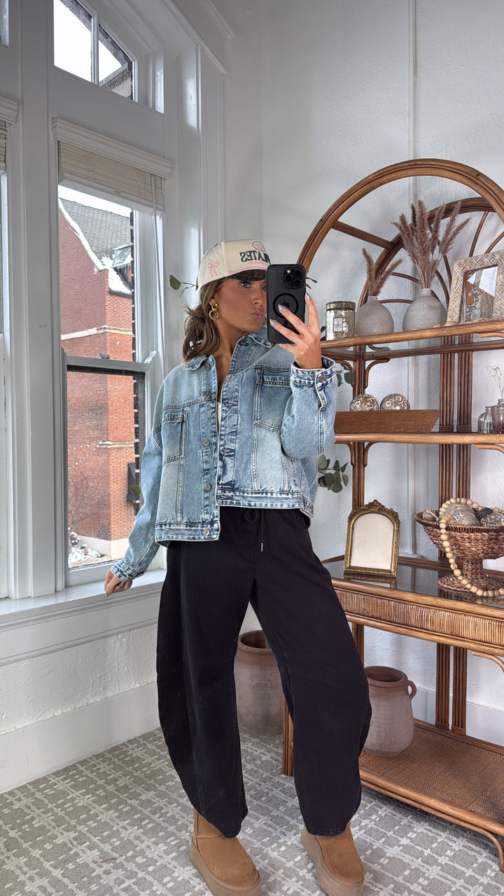 Lapis Bay Denim Jacket, Washed Denim