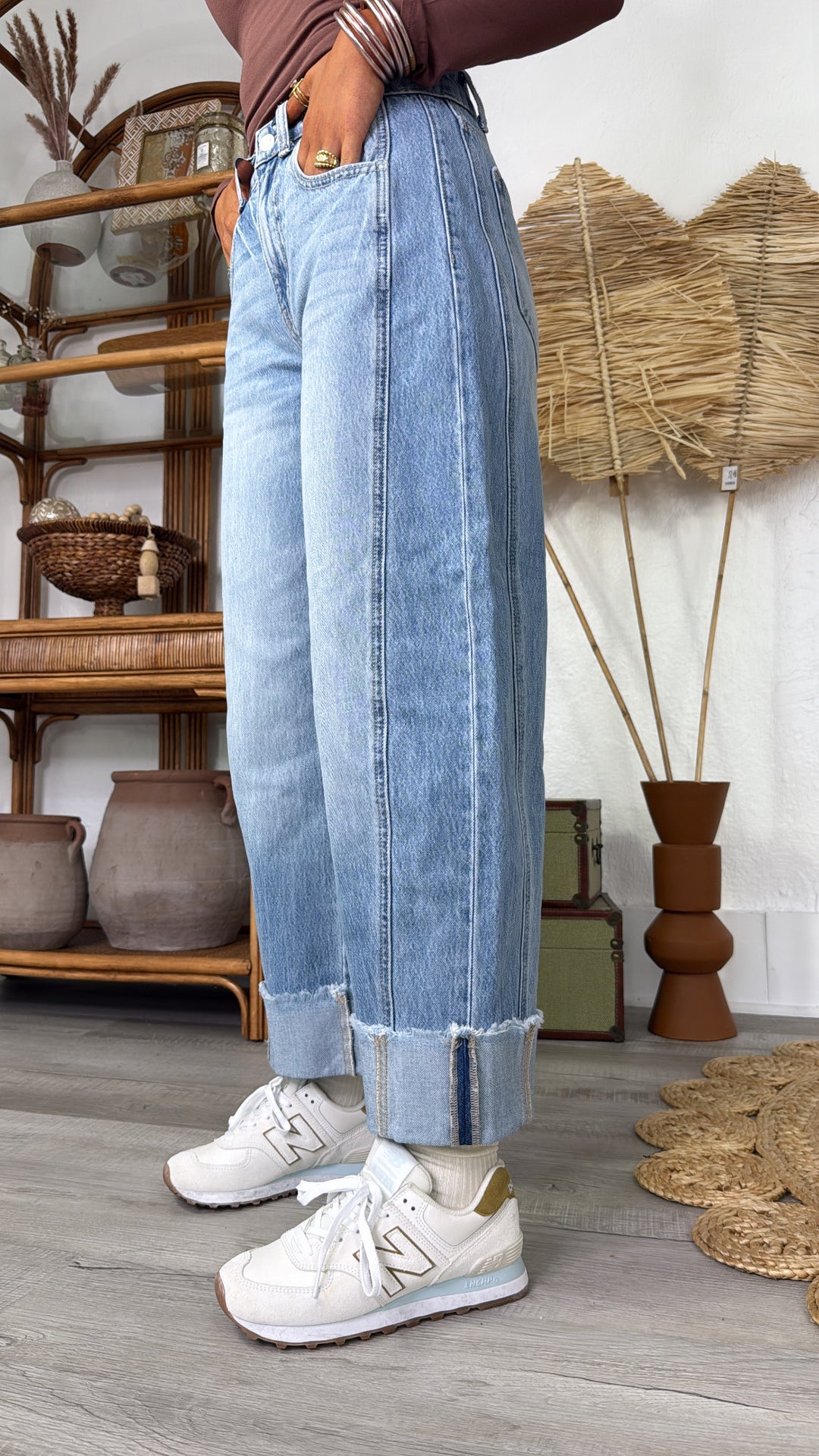 Canvas Curve Barrel Denim, Light