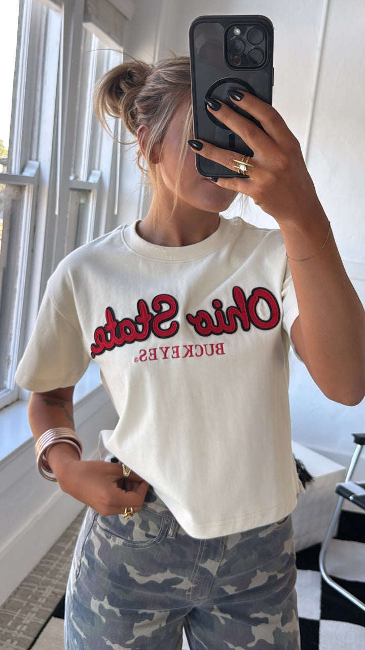 Game Day Essential Tee, Oatmeal