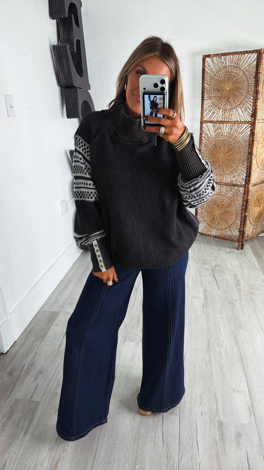 Palette Washed Thermal, Black