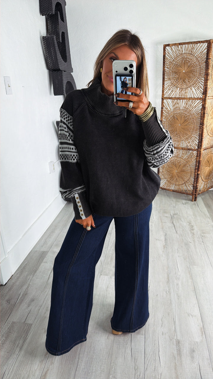 Palette Washed Thermal, Black