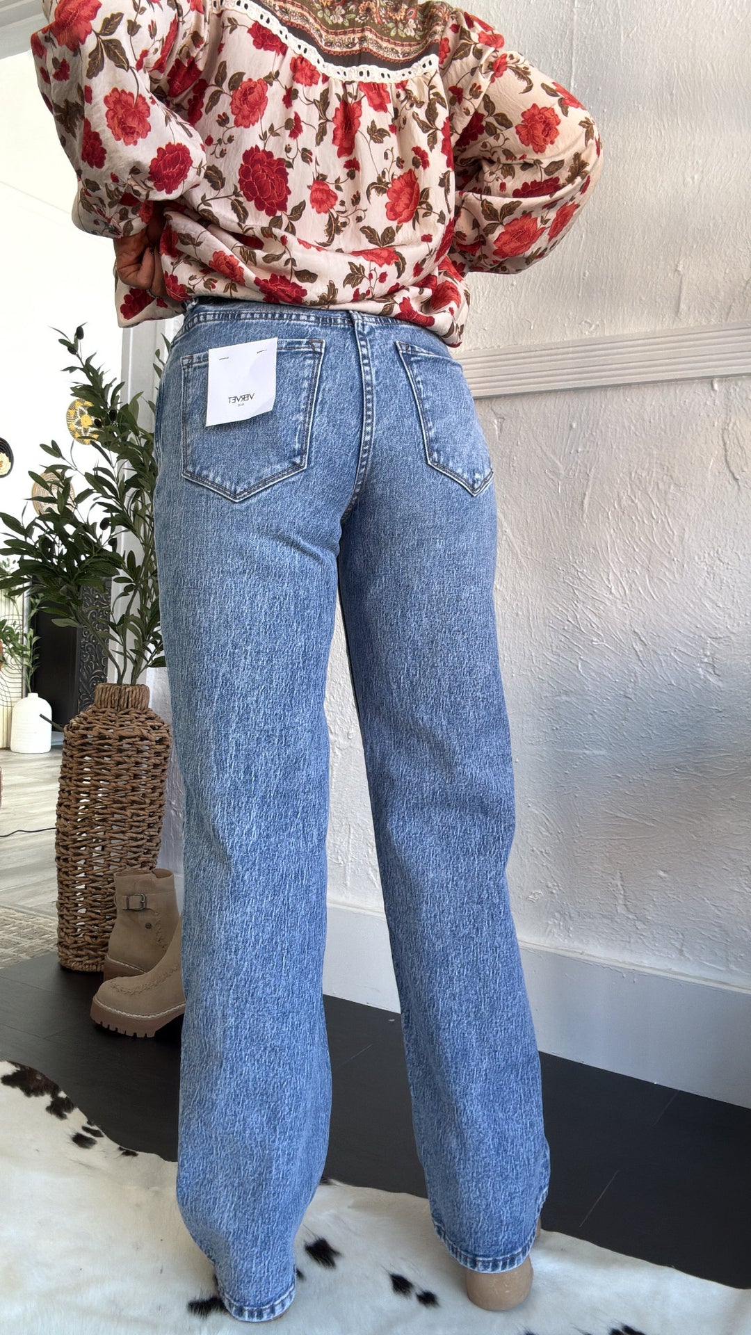 Wiley Straight Leg Denim, Medium