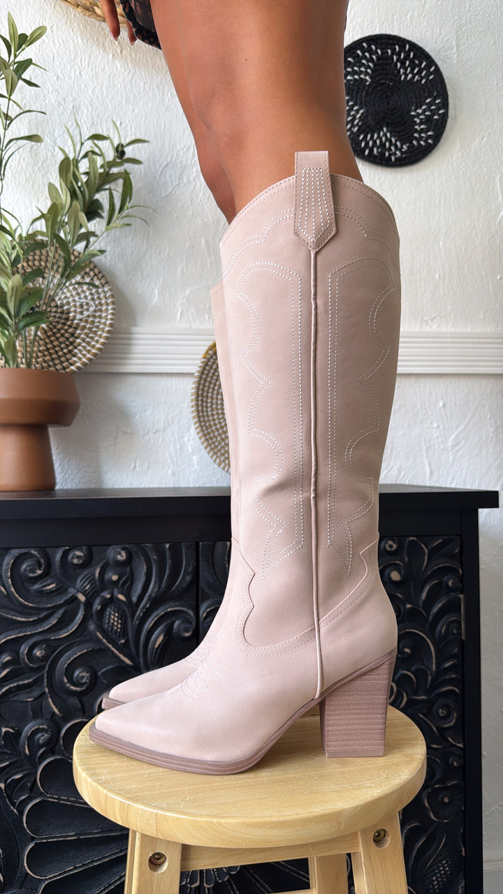 Tex Cowgirl Boot, Blush