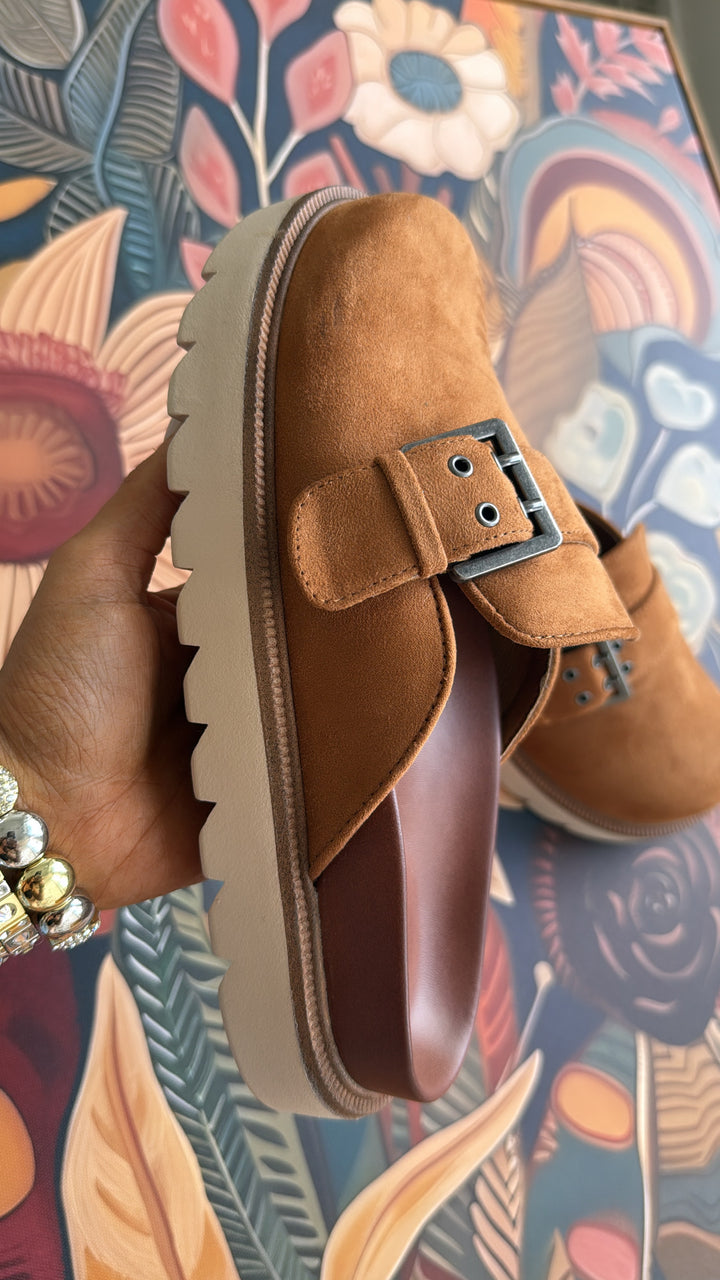 Mirewood Clogs, Camel