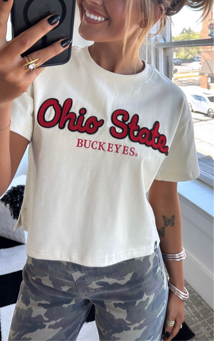 Game Day Essential Tee, Oatmeal