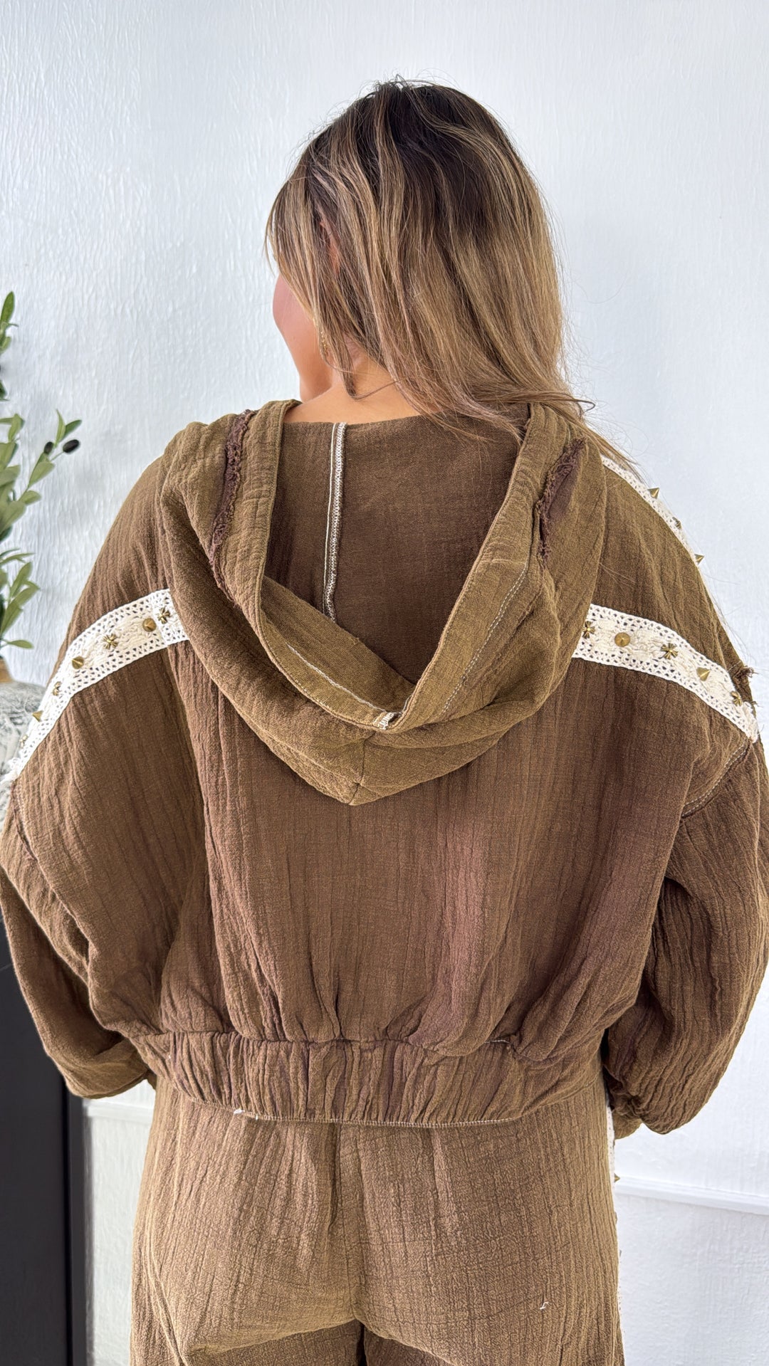 Espresso Eclipse Zip Up, Chocolate