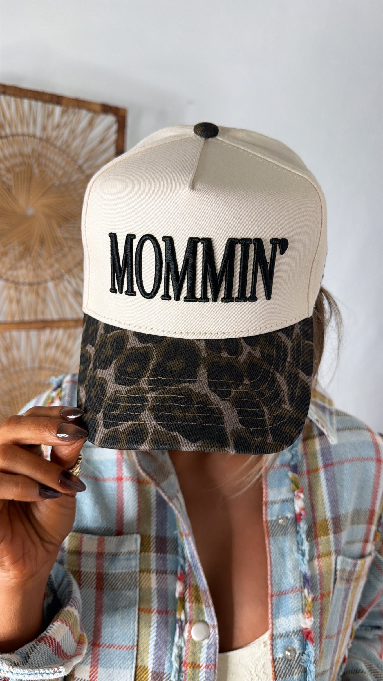 Mommin' Trucker Hat, Cheetah – Everyday Chic Boutique