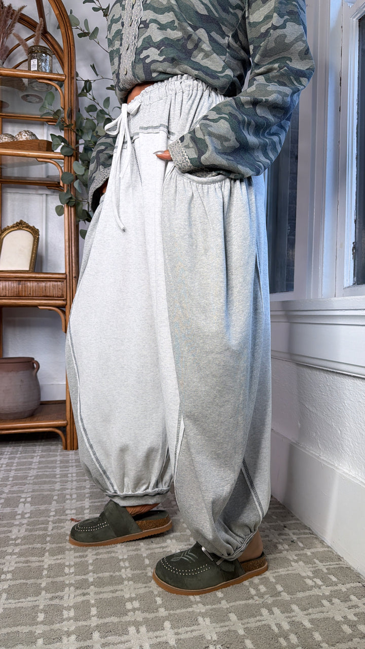 City Line Jogger, Oatmeal Grey