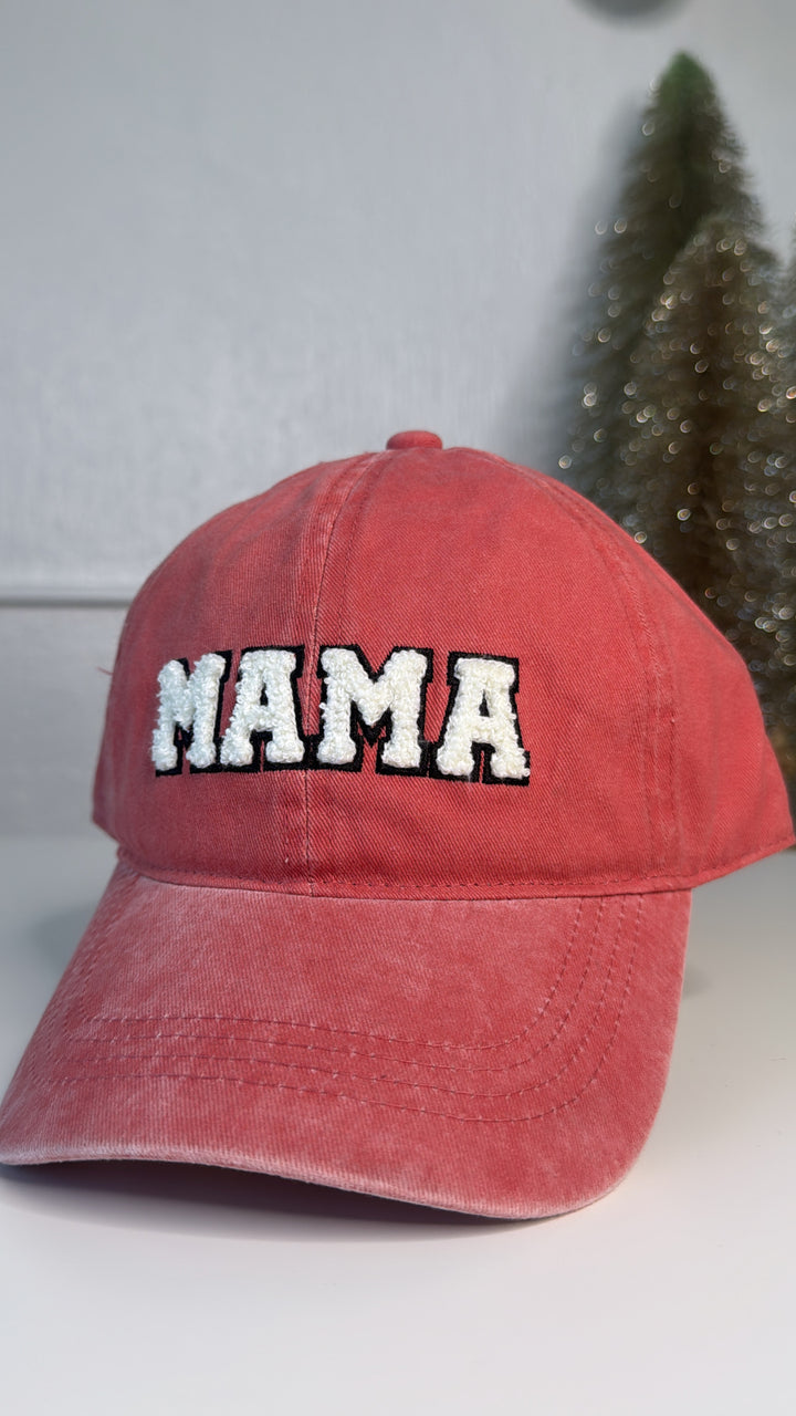 Mama Ball Cap, Burnt Orange