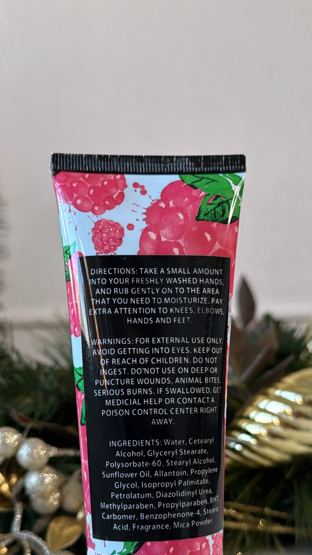 Explicit Essentials Body Lotion Bad Ass Bitch, Sweet Red Raspberries