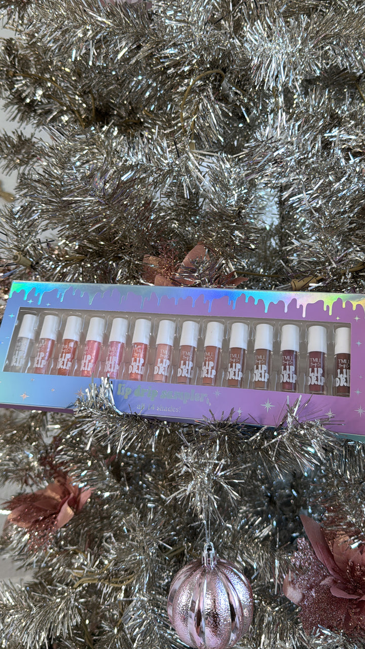 Holiday Mini Lip Drip Sampler, 14 Shades