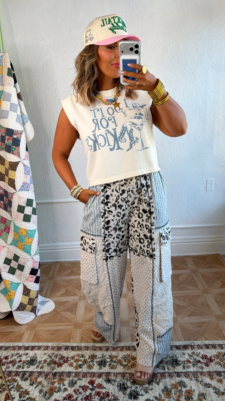 Sable Skies Relaxed Pant, Blue Multi