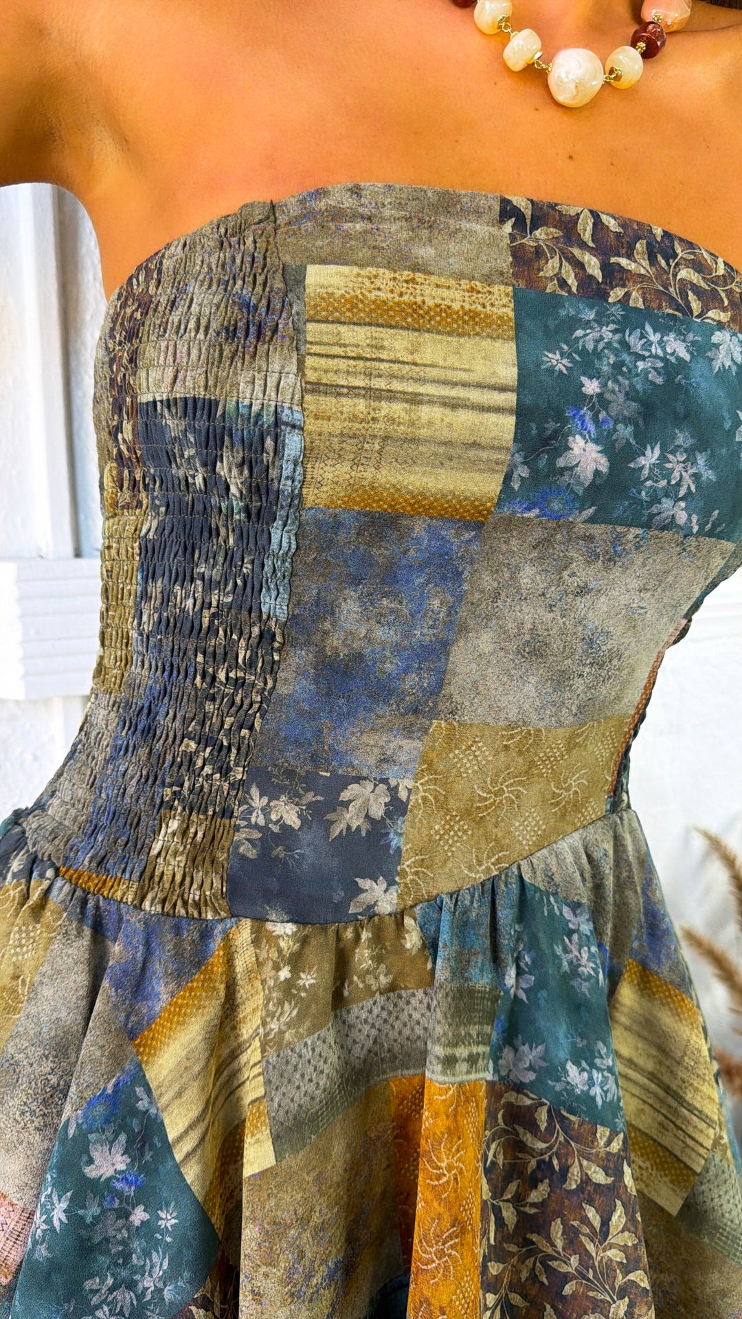 Under The Willow Mini Dress, Midnight