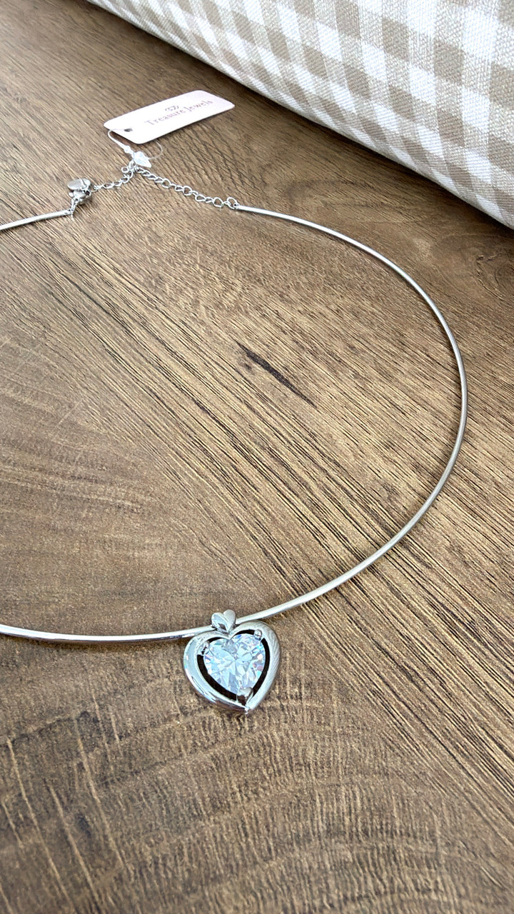 One Love Necklace, Silver