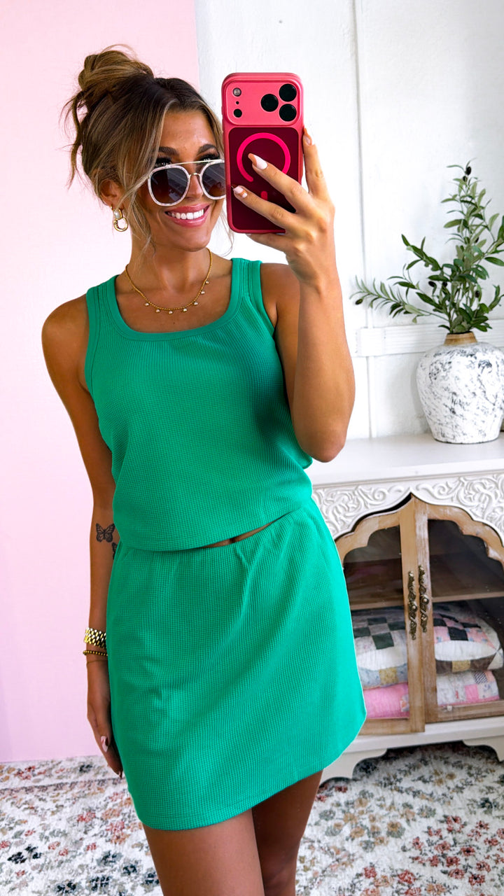 Sweet Life Two Piece Set, Green