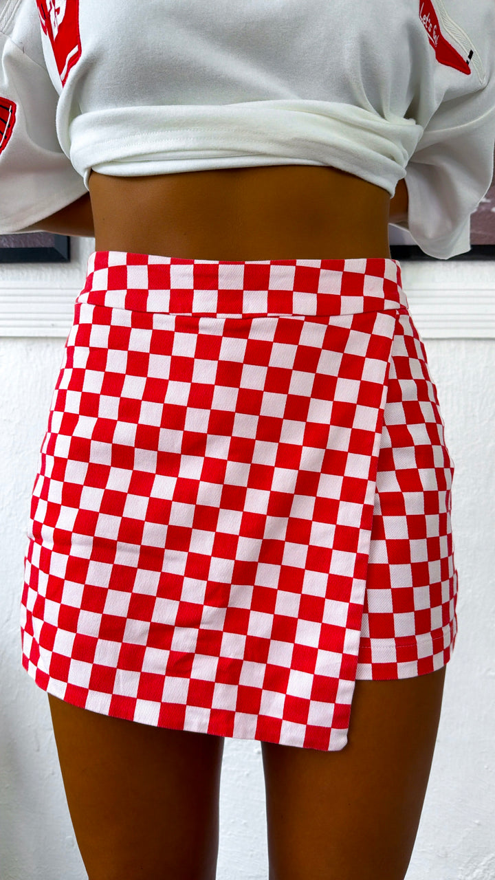 Campus Crush Skort, Red