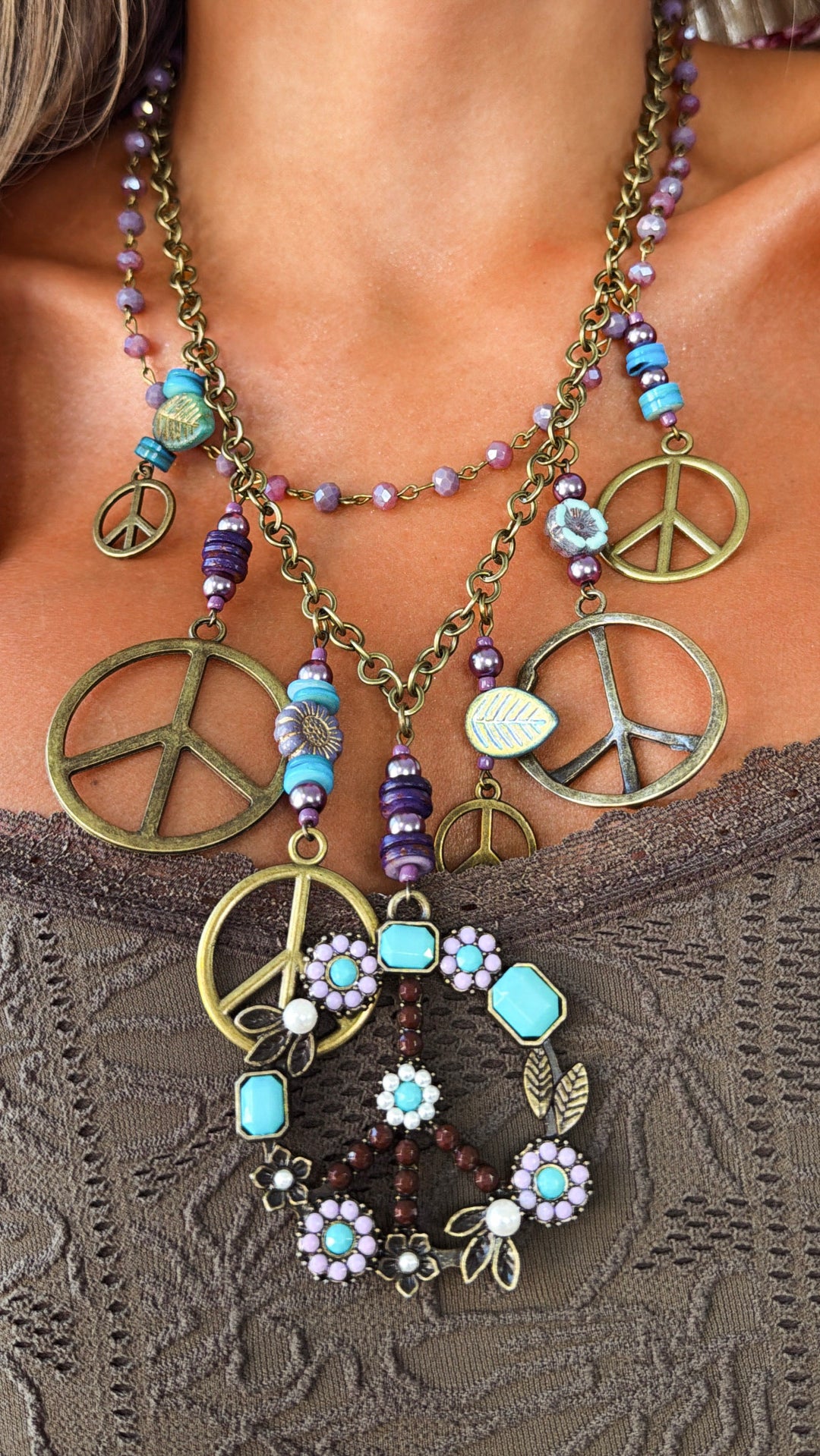 Flower Child Charm'd Necklace