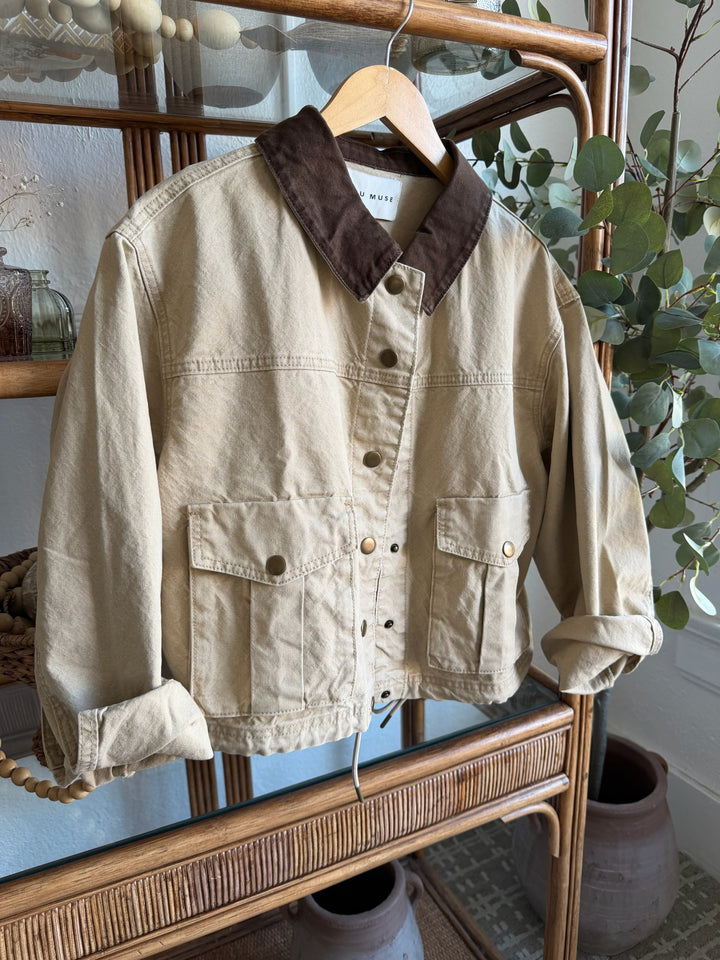 Ironworks Utility Jacket, Beige