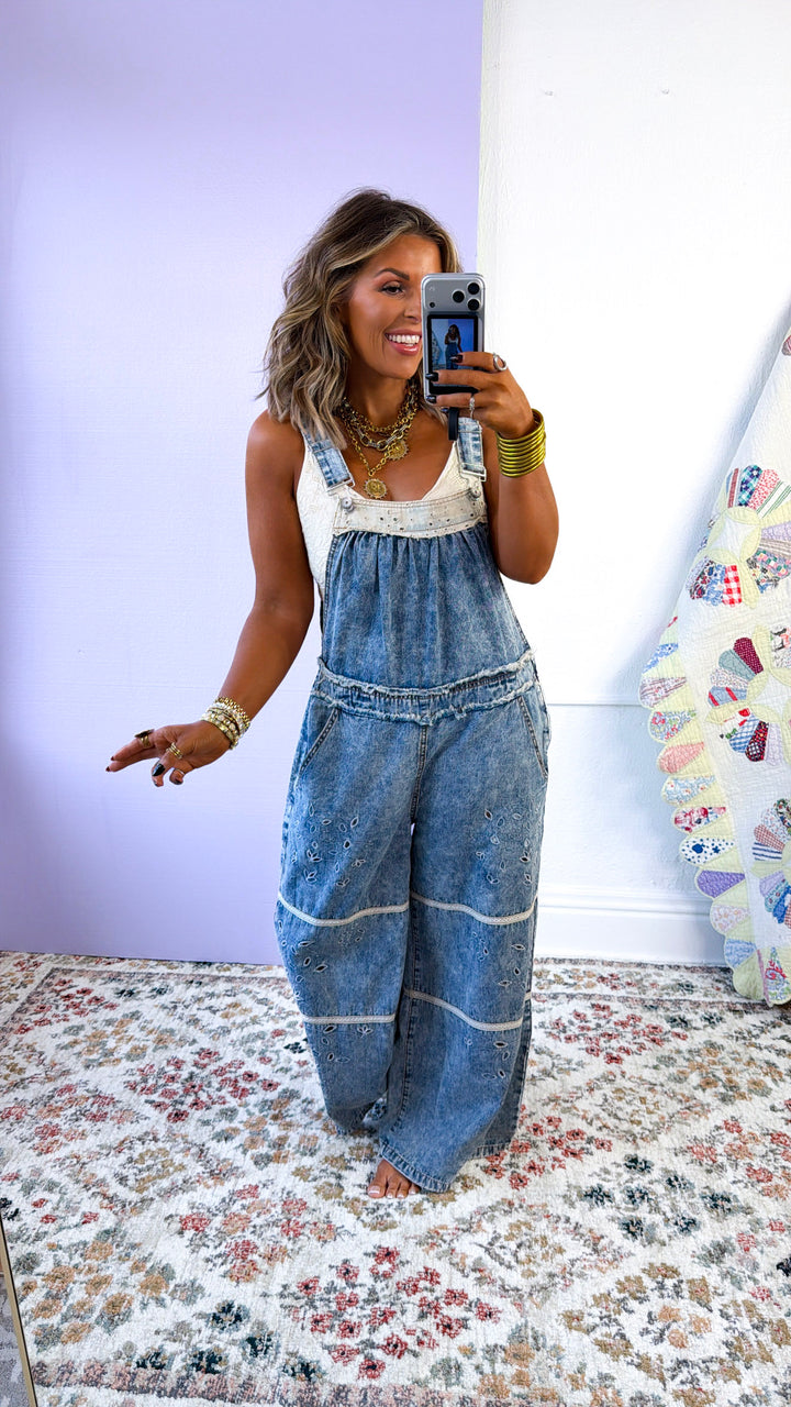 Canyon Ridge Overalls, Denim