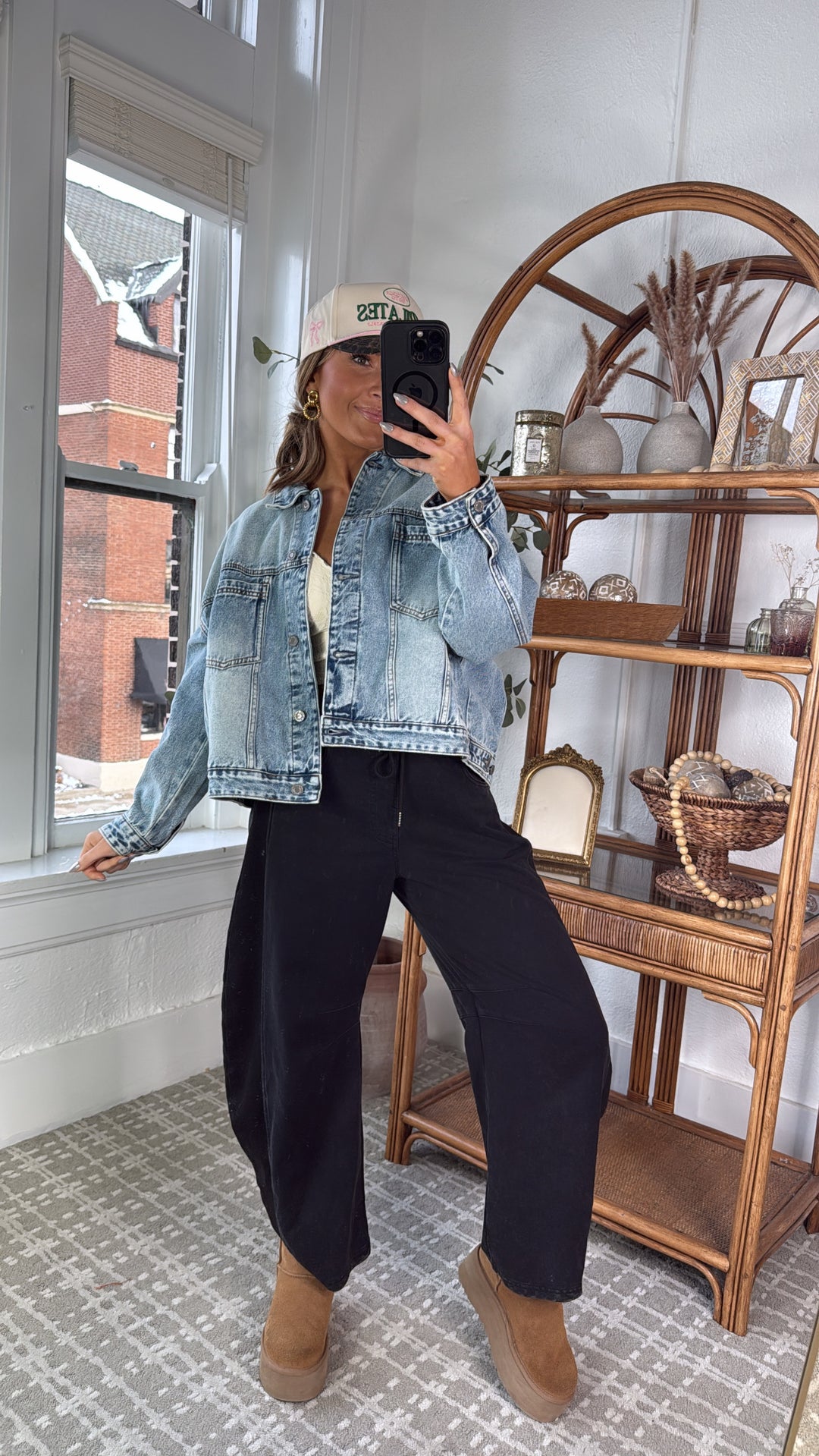 Lapis Bay Denim Jacket, Washed Denim