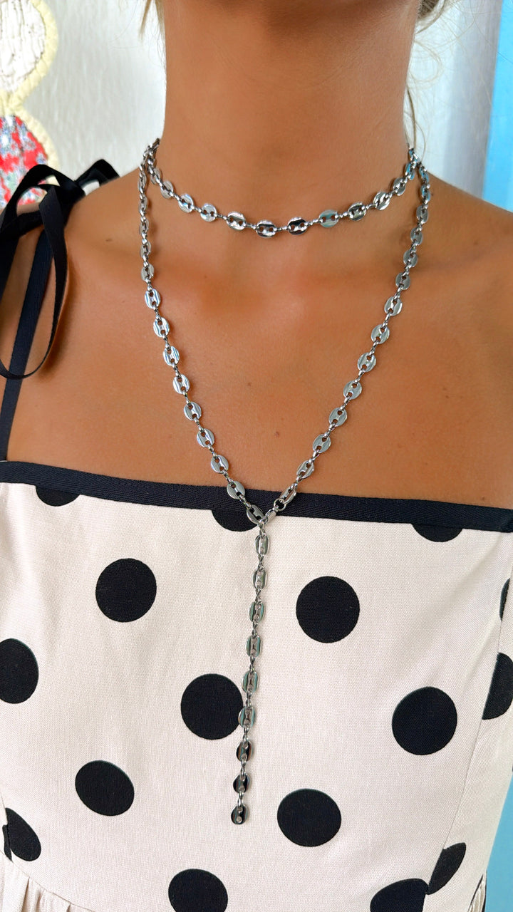 Today is the Day Silver Necklace