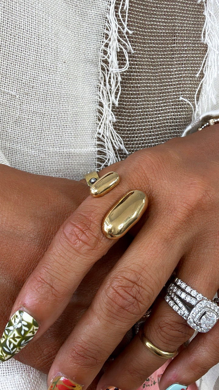 Water Proof Babe Gold Ring