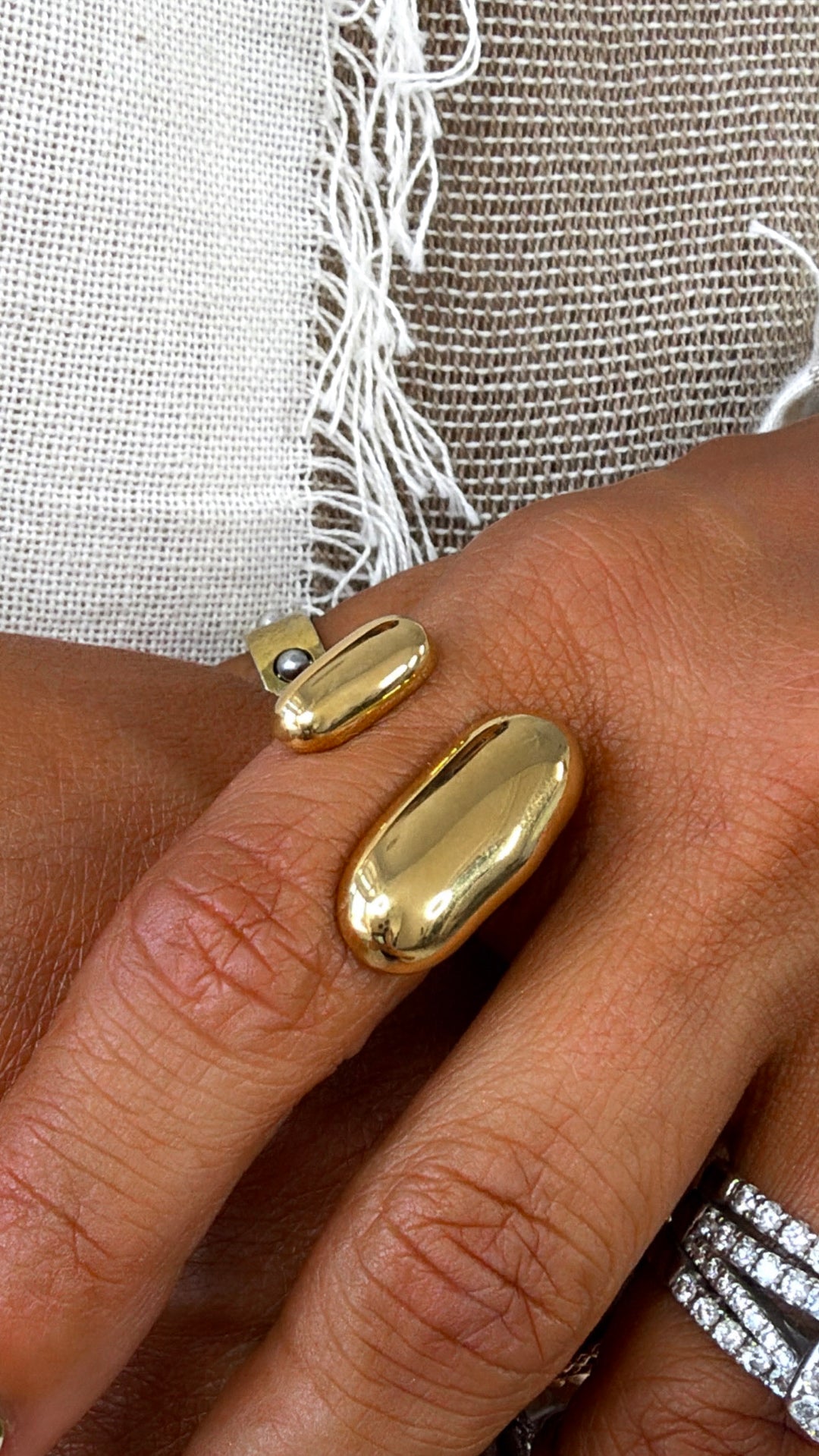 Water Proof Babe Gold Ring
