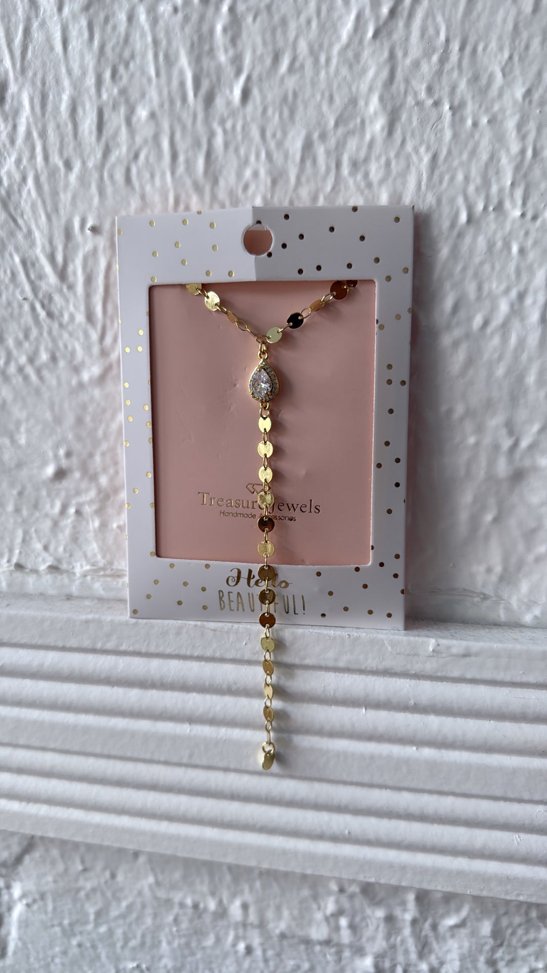 Treasure Jewels: Golden Glow Lariat