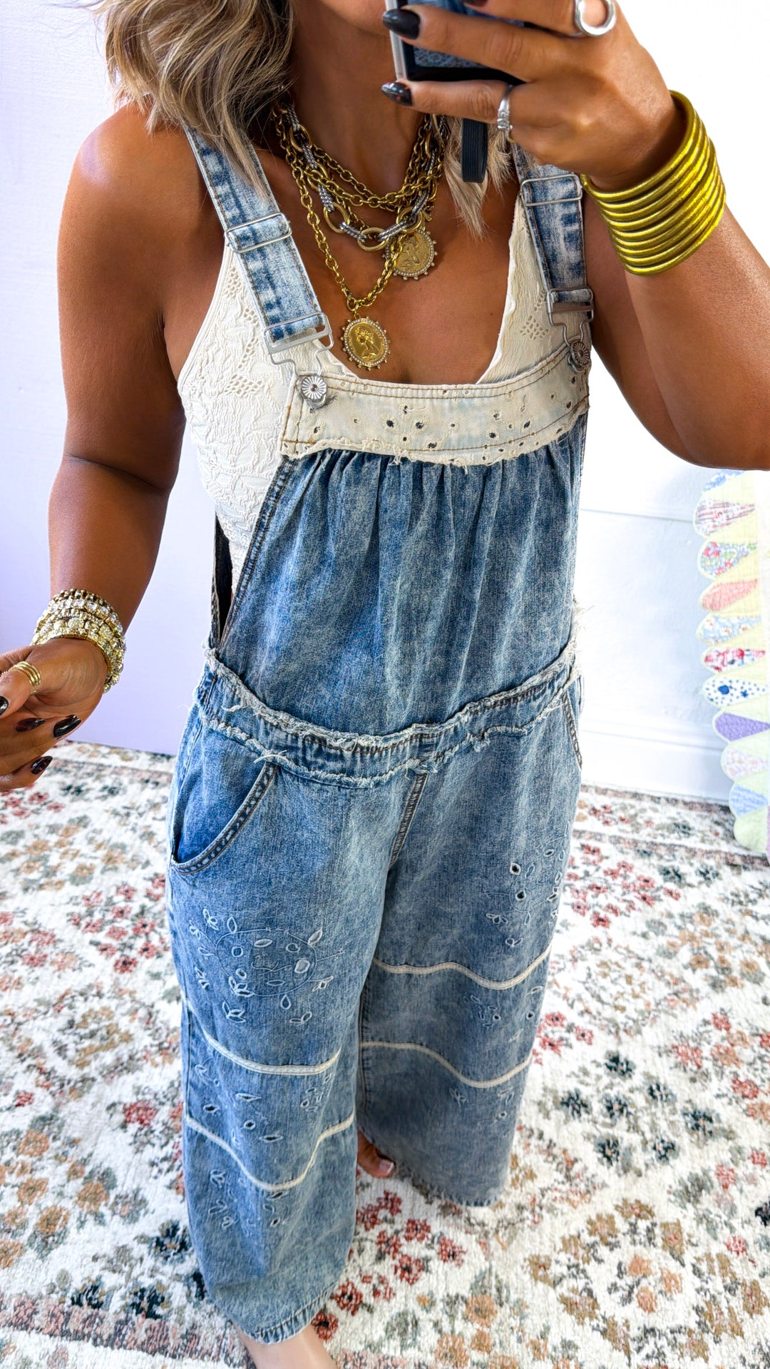 Canyon Ridge Overalls, Denim