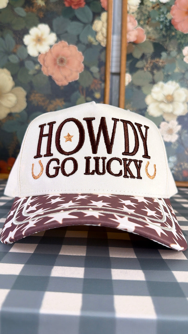 Howdy Go Lucky Star Trucker Hat