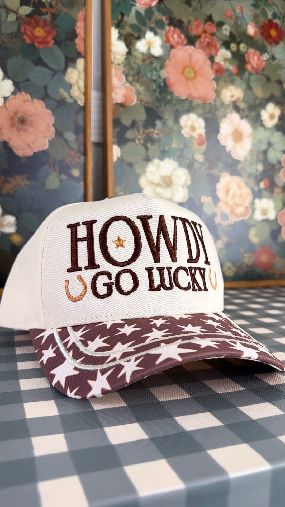 Howdy Go Lucky Star Trucker Hat