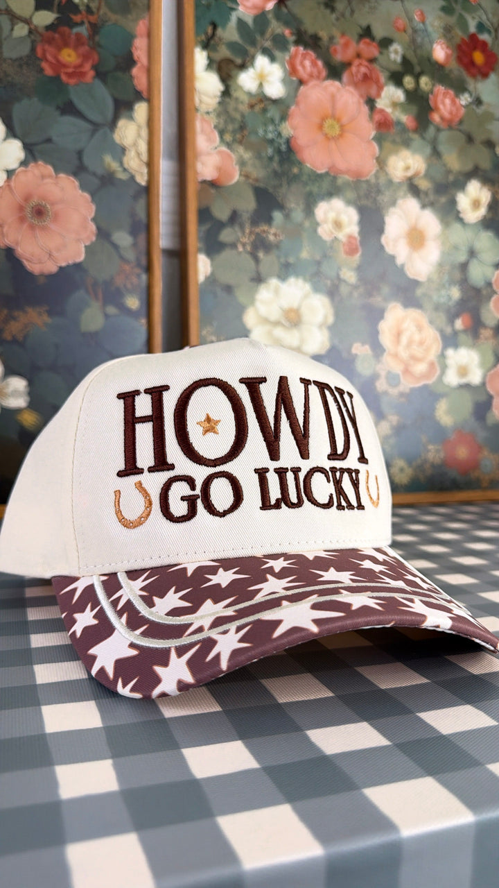 Howdy Go Lucky Star Trucker Hat