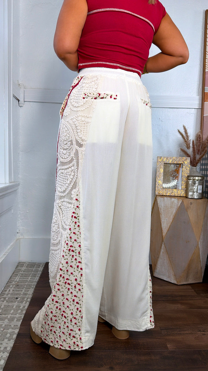 Evening Sol Relaxed Pant, Cream