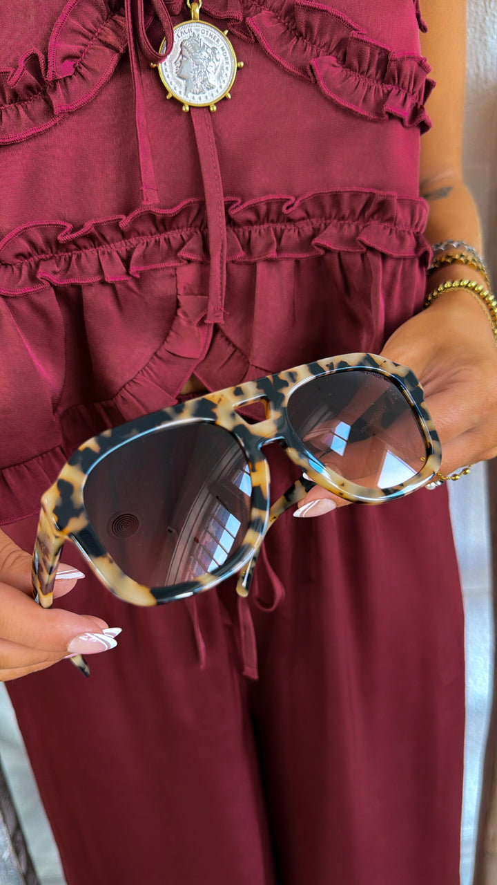 FREYRS- Voyager Sunglass, Milky Tortoise