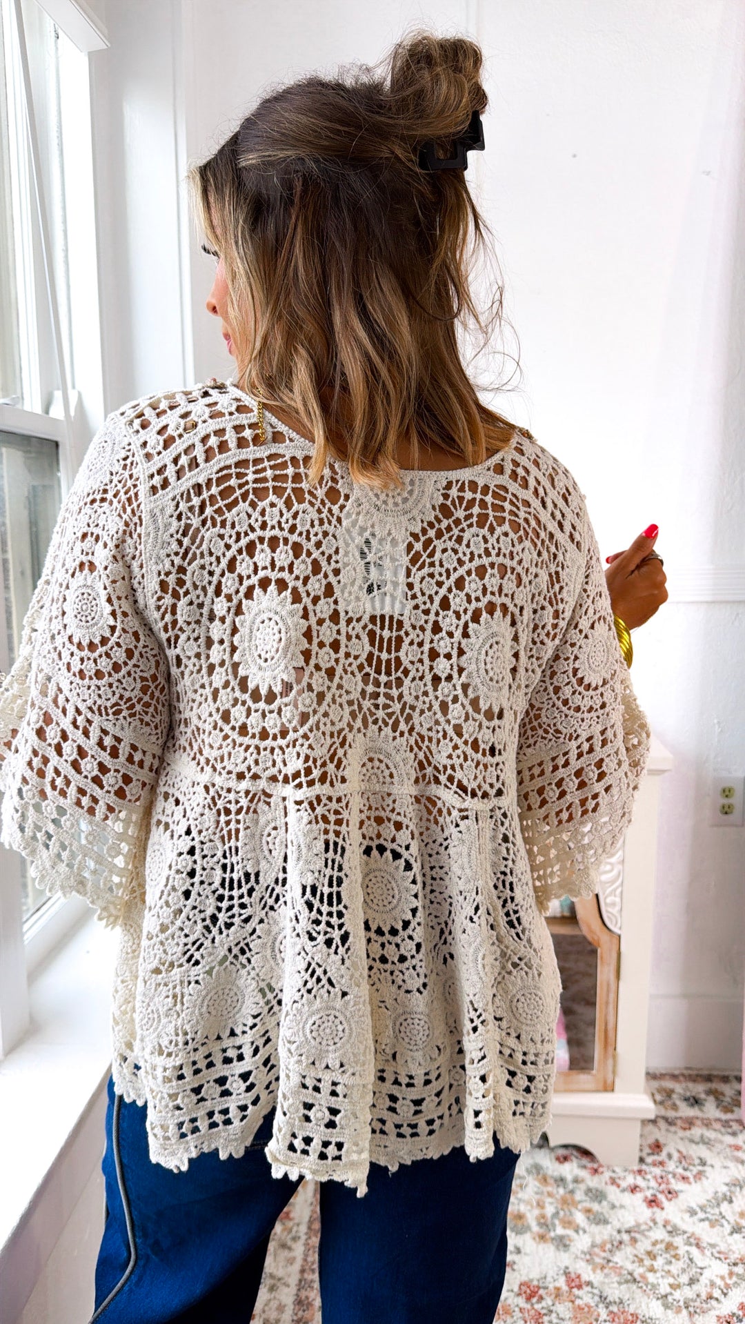Sage & Sun Knit Top, Natural