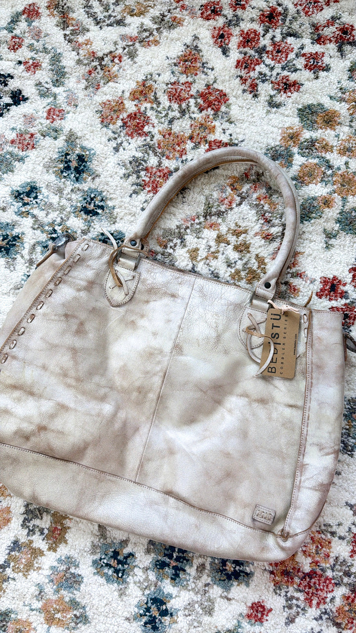 Rockaway Leather Tote, Nectar Lux