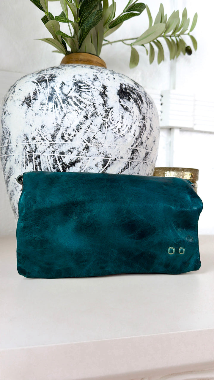 Bedstu Cadence Crossbody, Artic Teal Driftwood