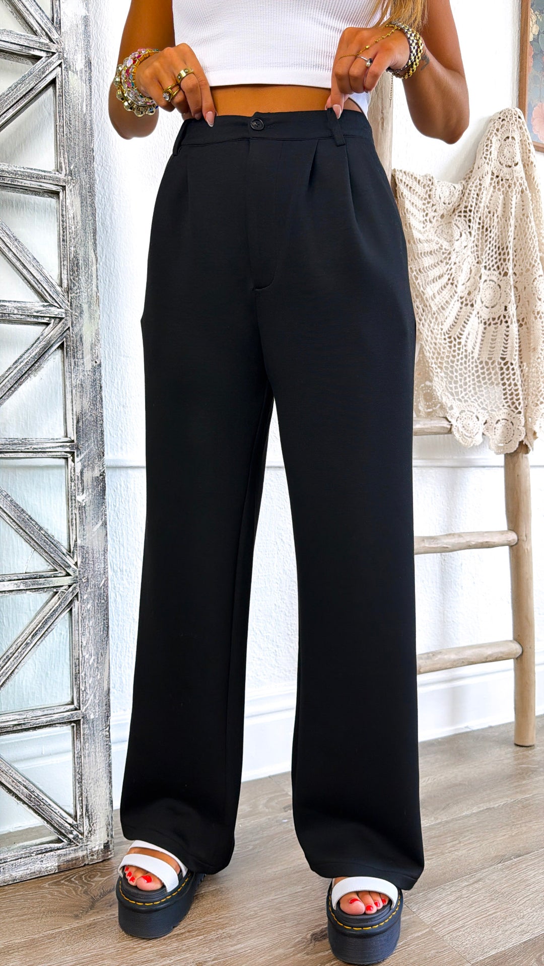The Classic Dress Pant, Black